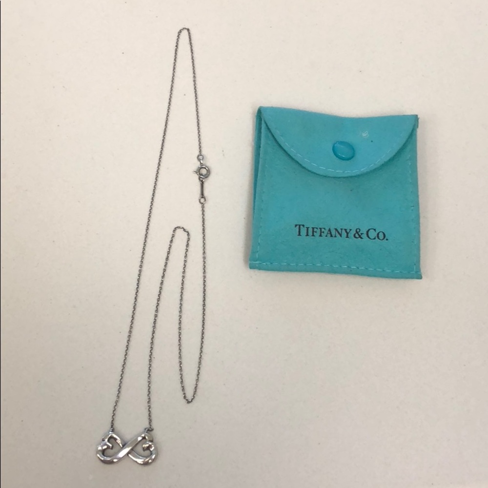Tiffany & Co Sterling Silver Infinity Loving Heart